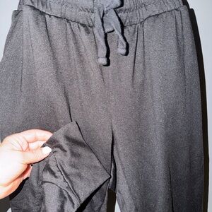 Men's Black Drawstring Pants